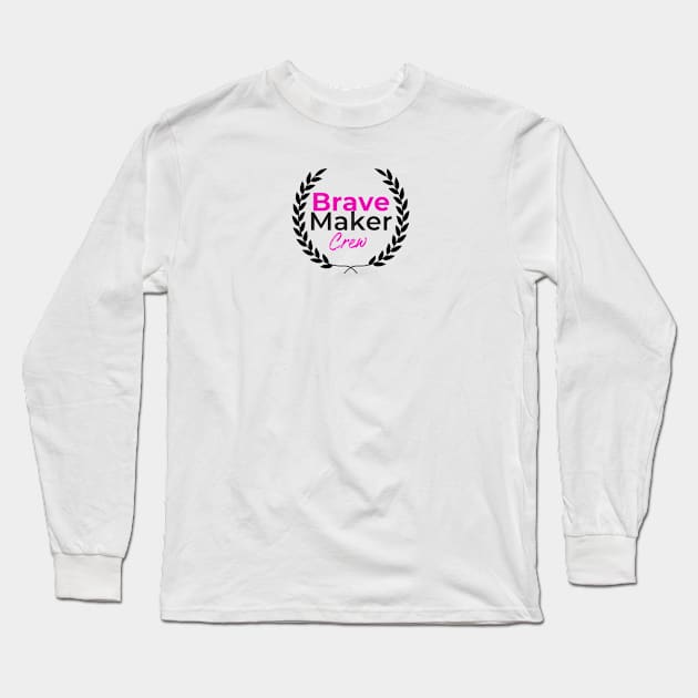 Crew Laurels Long Sleeve T-Shirt by BraveMaker